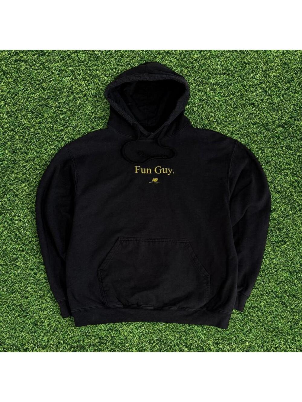 New Balance x Kawhi Leonard Fun Guy Black Hoodie Size L